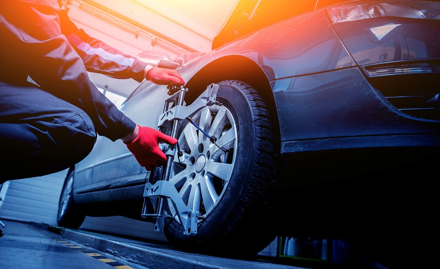 Tire pressure checking